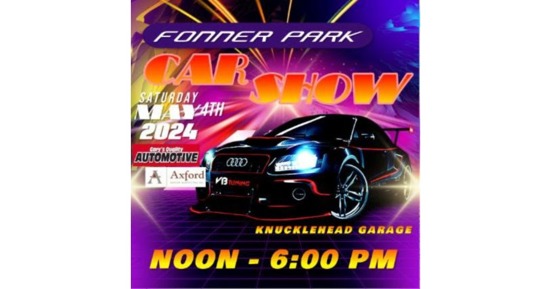 Fonner Car Show Saturday