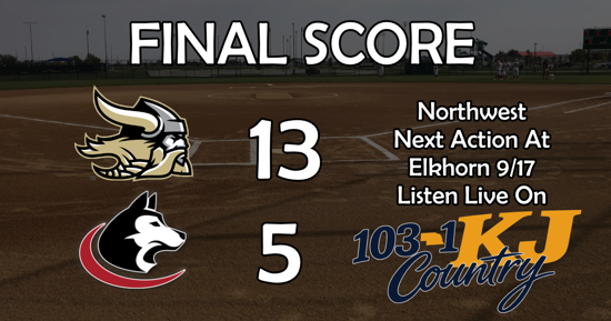 Northwest Softball Picks Up 13-5 Road Win At Aurora