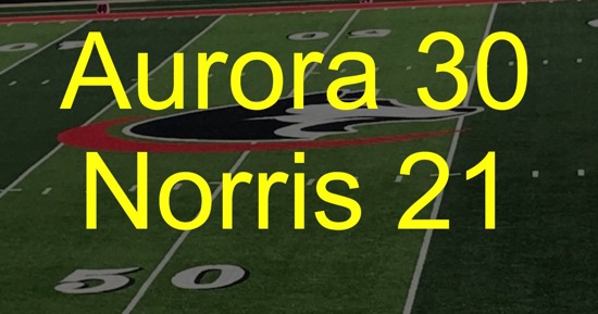 Aurora FB Earns Ragged Win over Norris