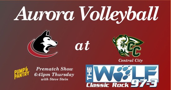 Aurora VB Overcomes Bison in Five