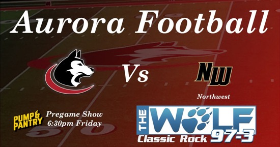 Aurora FB Seeks Sixth Straight Win over Northwest